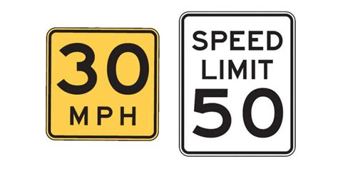 Advisory Speed Signs And Speed Limit Signs Driversprep Com Advisory Speed Signs And Speed Limit Signs Driversprep Com