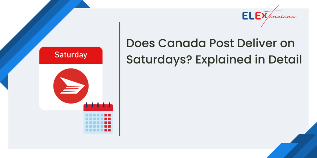Canada Post Deliver On Saturdays
