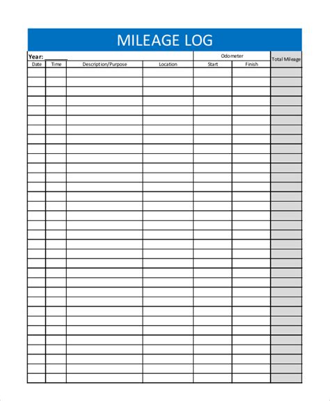 Car Mileage Tracker Car Mileage Tracker
