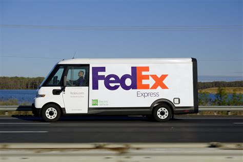 Electric Fedex Van Sets Nyc To Dc Record Online Ev Electric Fedex Van Sets Nyc To Dc Record Online Ev