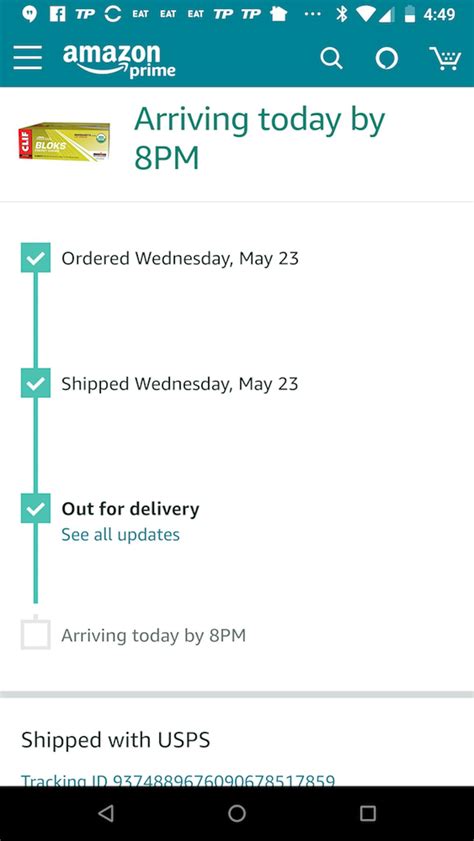 Exact Location Of Package