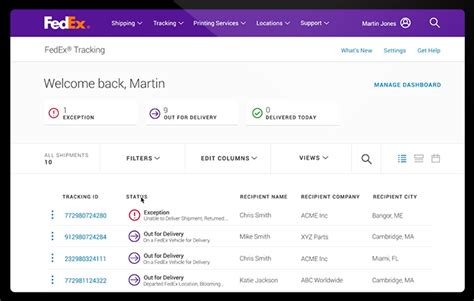 Fedex Track By Delivery Address