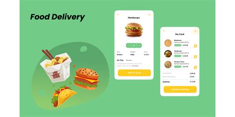 Food Delivery App Ui Design Figma Food Delivery App Ui Design Figma