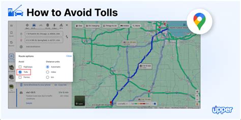 Free Driving Directions Without Toll Roads