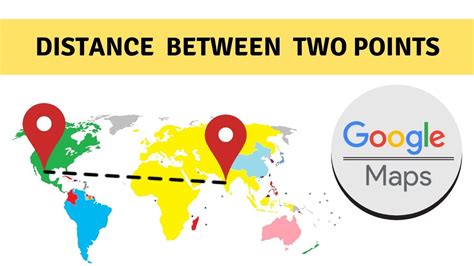 Google Map Distance Between Two Places