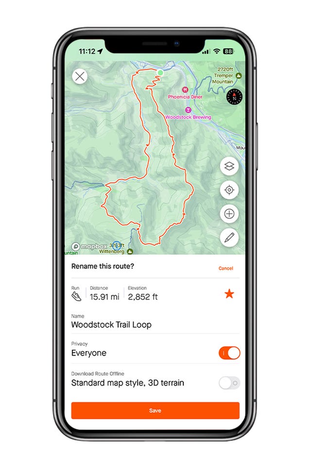Google Maps Running Route