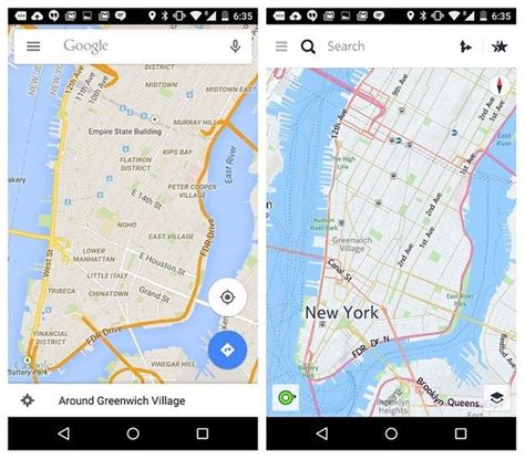 Google Maps Vs Nokia Here Two Great Android Map Apps Compared Google Maps Vs Nokia Here Two Great Android Map Apps Compared