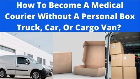 How To Become A Medical Courier Entryunderstanding23