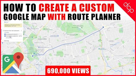 How To Create Route Google Maps