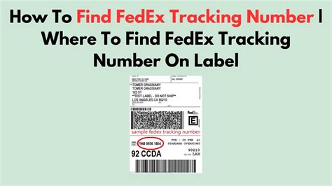 How To Find Fedex Tracking Number Where To Find Fedex Tracking Number How To Find Fedex Tracking Number Where To Find Fedex Tracking Number
