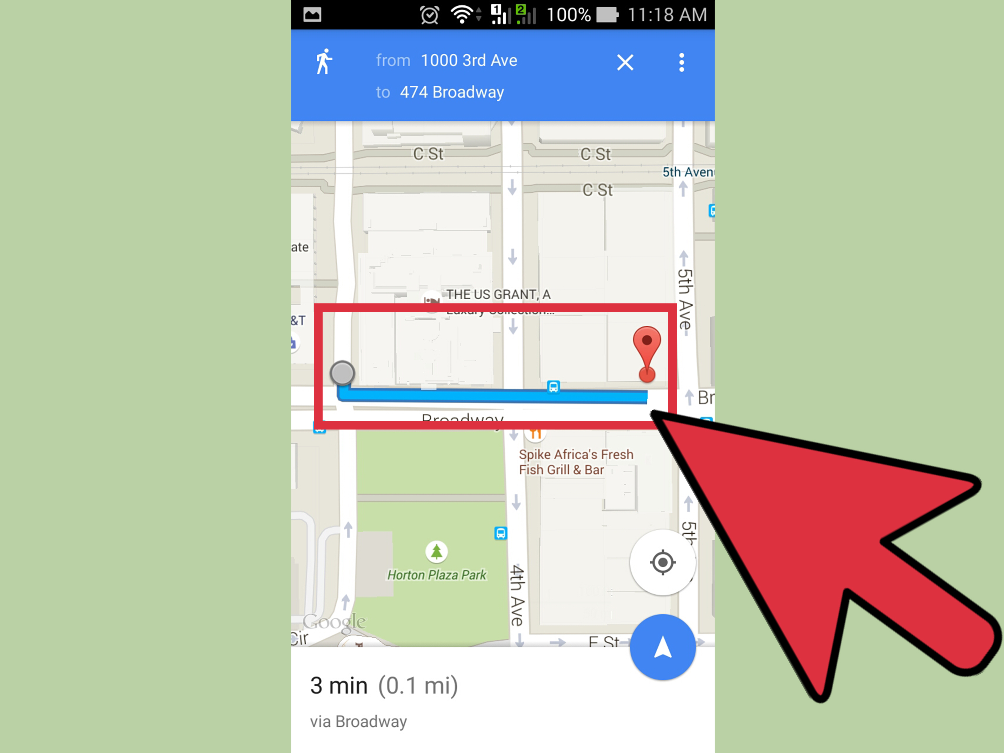 How To Get Walking Directions On Google Maps 12 Steps How To Get Walking Directions On Google Maps 12 Steps