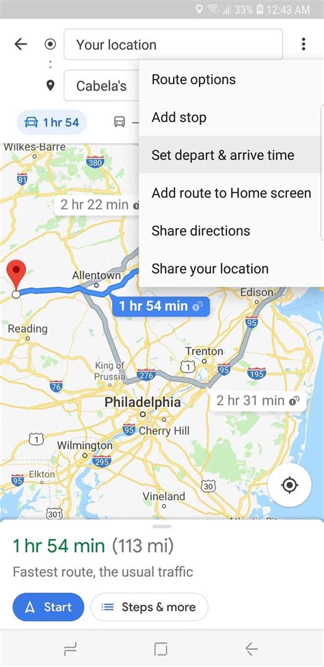 How To See What Traffic Will Be Like At A Specific Time With Google How To See What Traffic Will Be Like At A Specific Time With Google