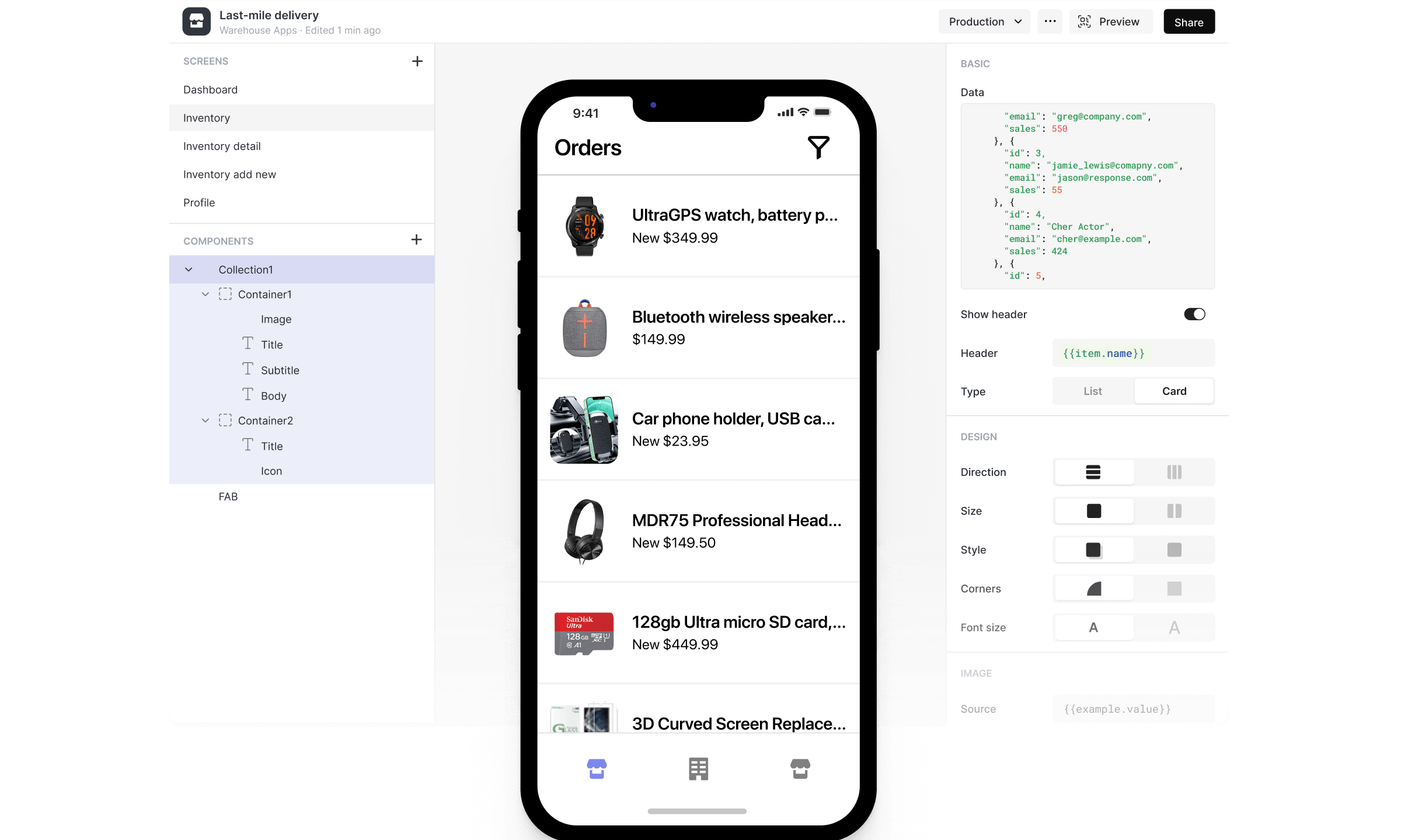 Last Mile Delivery App