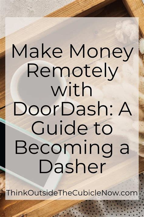 Make Money Remotely With Doordash A Guide To Becoming A Dasher Think Make Money Remotely With Doordash A Guide To Becoming A Dasher Think