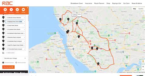Mapping Route Planner