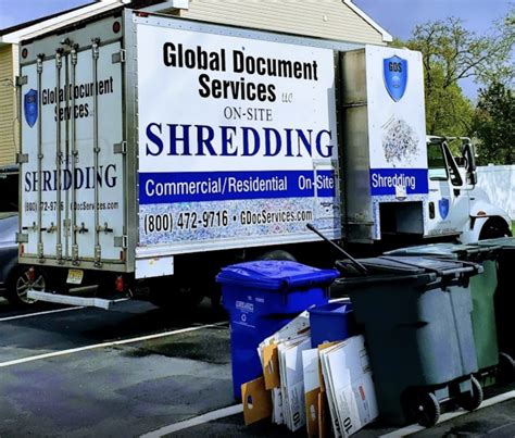 Mobile Shredding Service Global Document Services Llc Mobile Shredding Service Global Document Services Llc