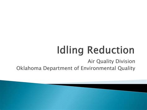 Ppt Idling Reduction Powerpoint Presentation Free Download Id 308243 Ppt Idling Reduction Powerpoint Presentation Free Download Id 308243