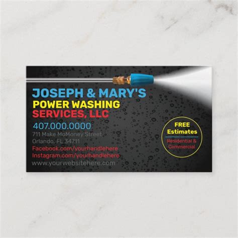 Pressure Washing Cleaning Business Card Template Zazzle Cleaning Pressure Washing Cleaning Business Card Template Zazzle Cleaning