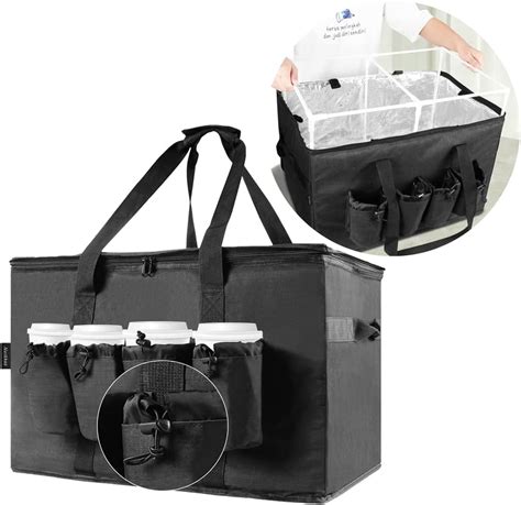 Qirumeng Xxl Insulated Food Delivery Bag With Cup Holders India Ubuy Qirumeng Xxl Insulated Food Delivery Bag With Cup Holders India Ubuy
