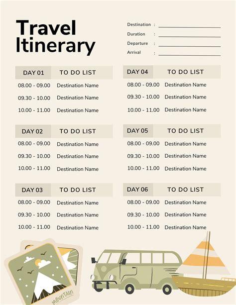 Travel Trip Itinerary Has A Simple Design Planning Can Make Your Life Travel Trip Itinerary Has A Simple Design Planning Can Make Your Life