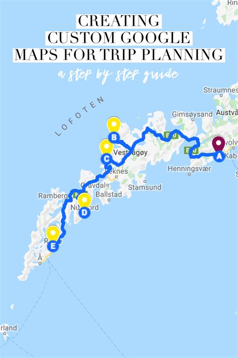 Trip Planner Map With Multiple Stops At Norman Claxton Blog