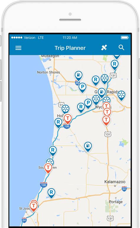 Truckers Path Navigation