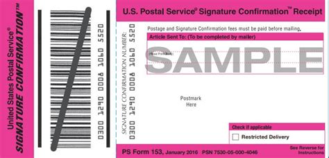 Usps Signature Confirmation Service Usps Track Us Usps Signature Confirmation Service Usps Track Us