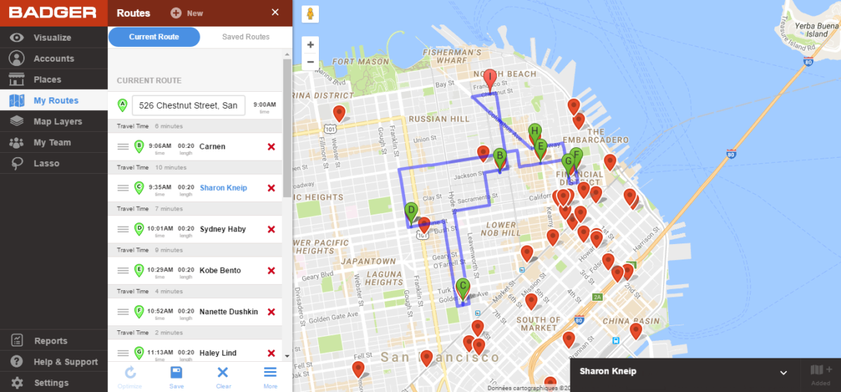 Walk Route Planner